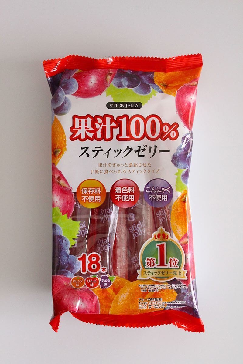 他店の4割引き！ドンキで1本8円！「果汁100% スティックゼリー」 | ヨムーノ
