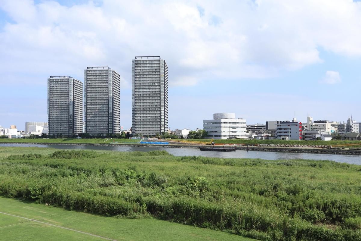 川崎市の街並み