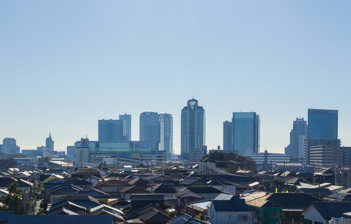 幕張の街並み
