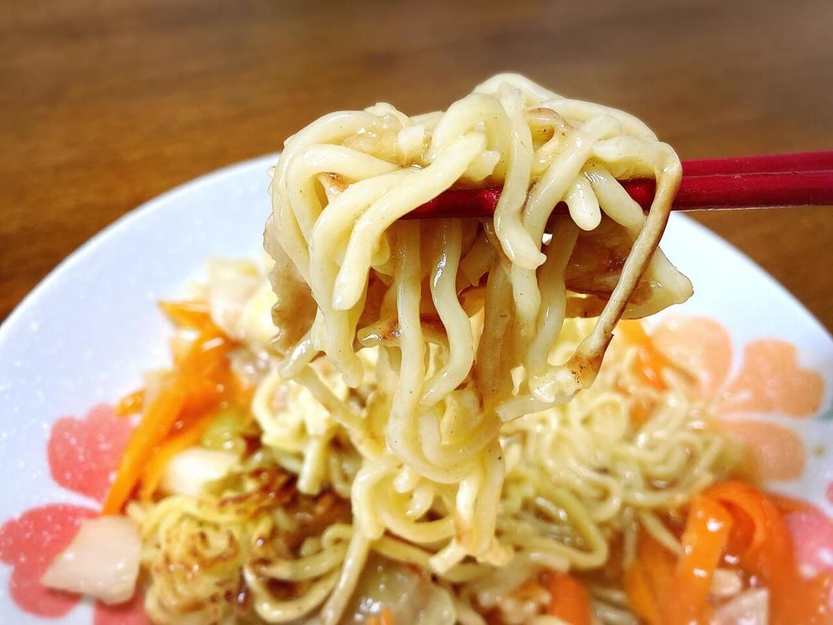 姜葱醤あんかけ焼きそば