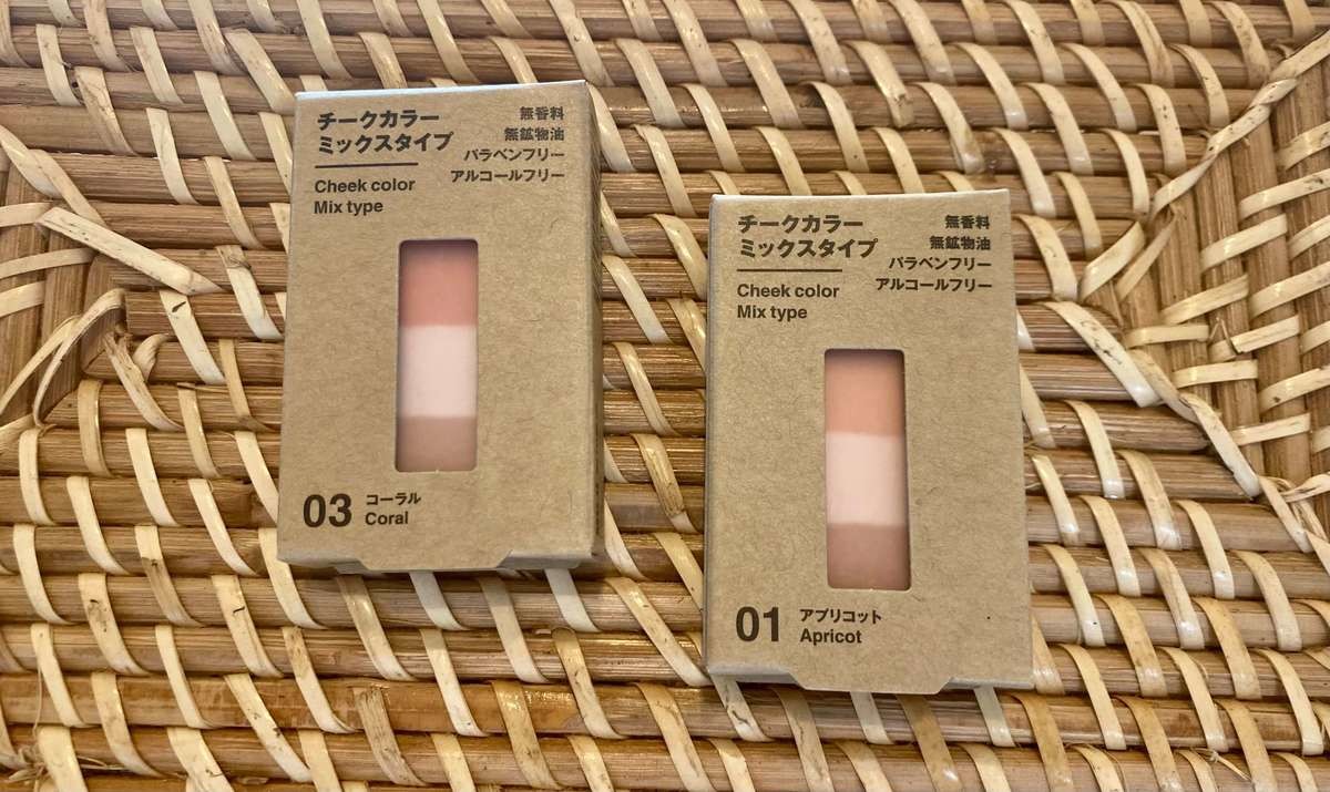 デパコス卒業します！【無印良品】チークカラー ミックスタイプ「690円