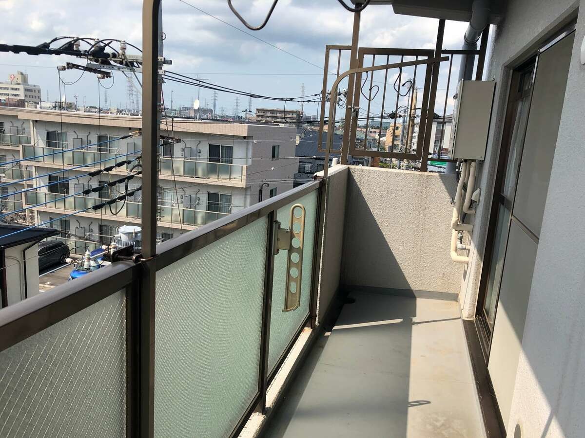 南鳩ヶ谷マンション廊下