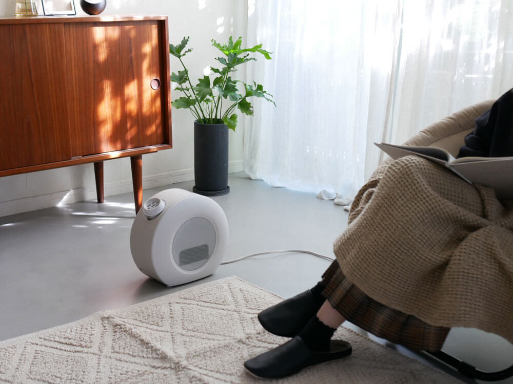 あ 確かに便利かも ドライヒート ラウンド 家電界の二刀流で冬のmvp候補 ヒーターにもなる ふとん乾燥機 くふうlive