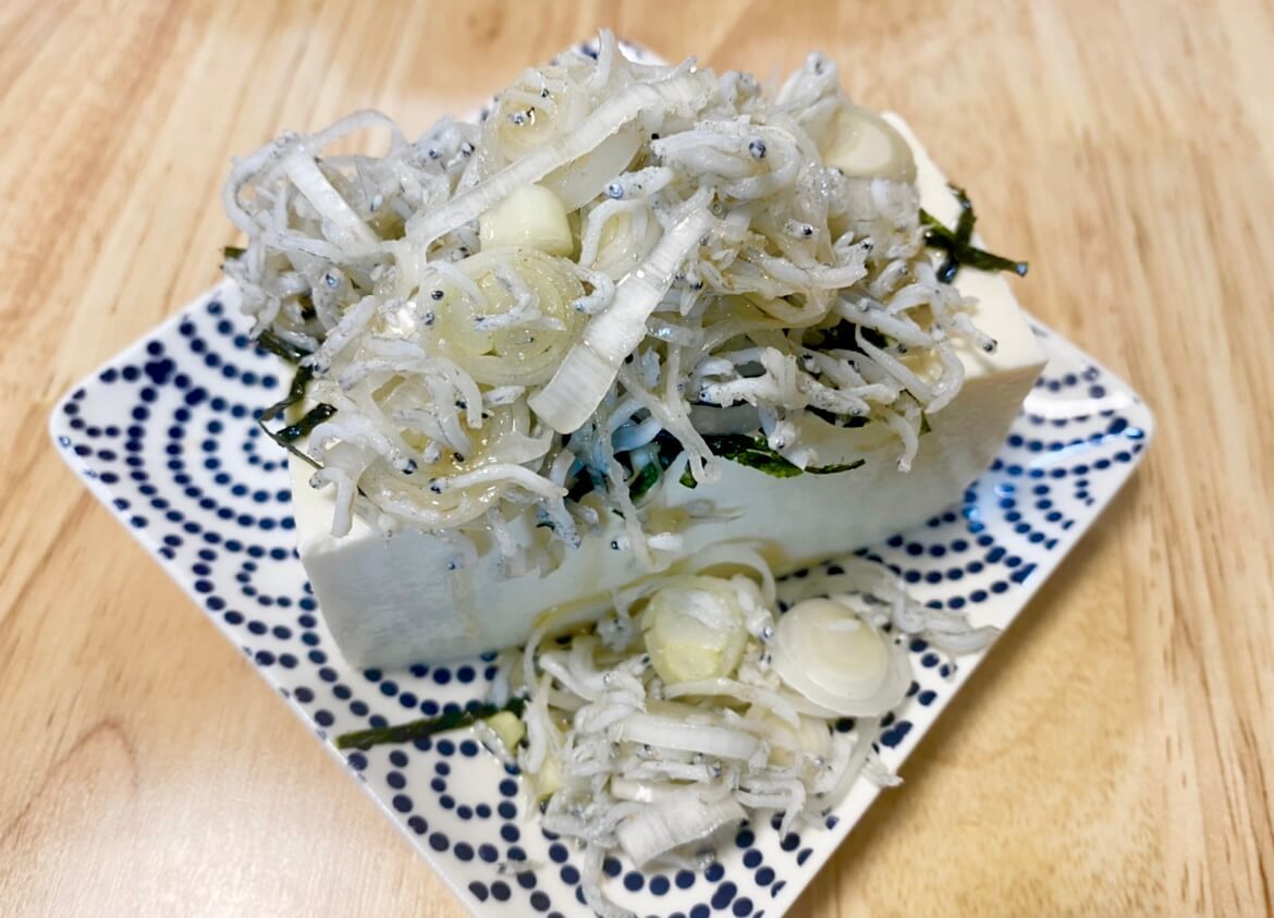 究極のネギ塩豆腐