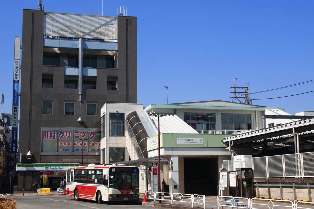 西武柳沢駅②
