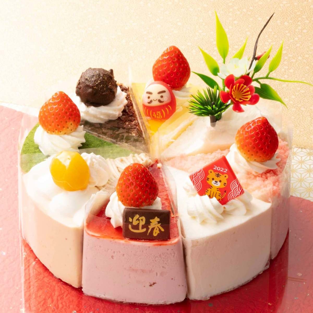あと4日だけ限定 シャトレーゼ に走ってゲット 可愛すぎて食べられない 正月ケーキ ヨムーノ