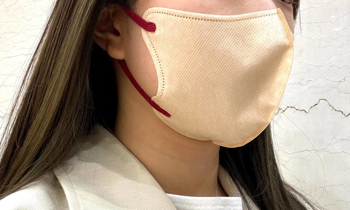 超特急で売れまくり 話題のおしゃれマスク 横顔がキレイに見える マスコード 3dマスク 呼吸もしやすく快適 ヨムーノ
