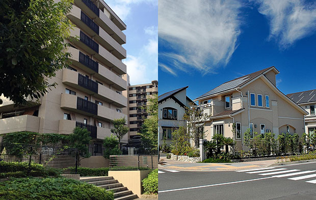 マンションと一戸建て 売りやすいのはどっち ヨムーノ