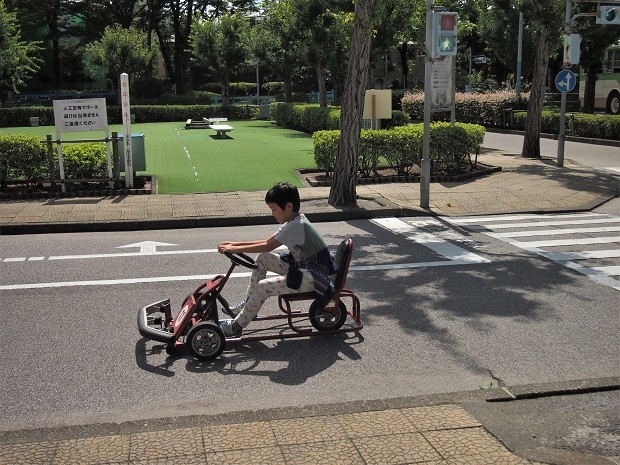 葛飾区新宿 にいじゅく 交通公園は鉄道の聖地 クオリティ高い乗り物は必見です